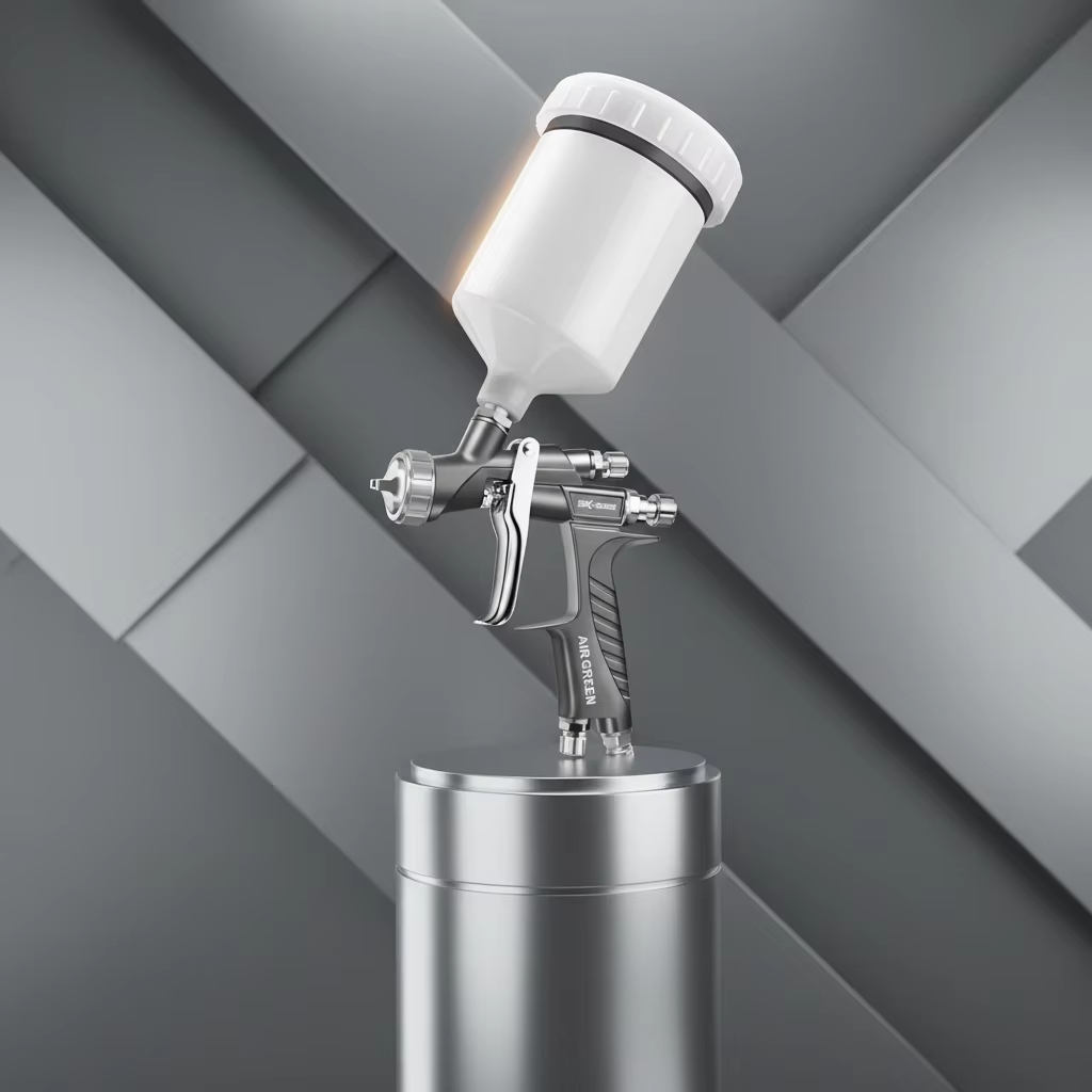 LVLP Gravity Feed Spray Gun Professional Paint Tool Model 2