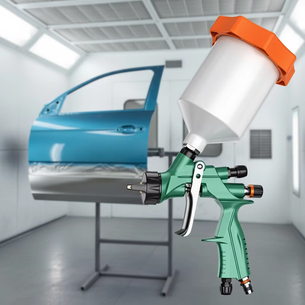 Industrial LVLP Coating Spray Gun High Transfer Efficiency