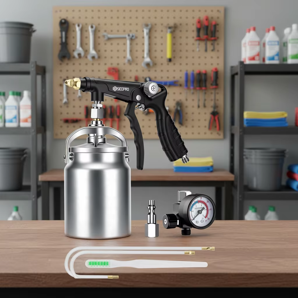 Real-World Use of LVLP Spray Gun in Robotic Systems