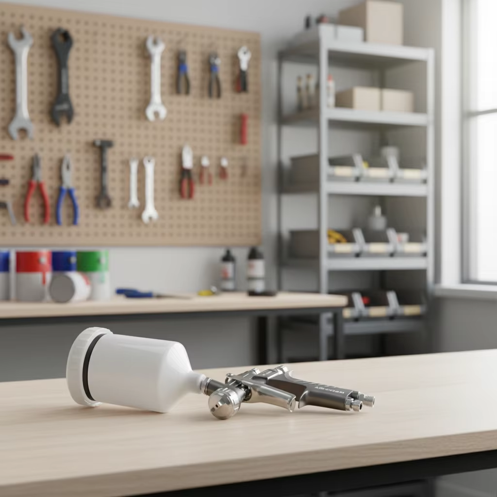 LVLP Gravity Feed Spray Gun Professional Paint Tool Model 4