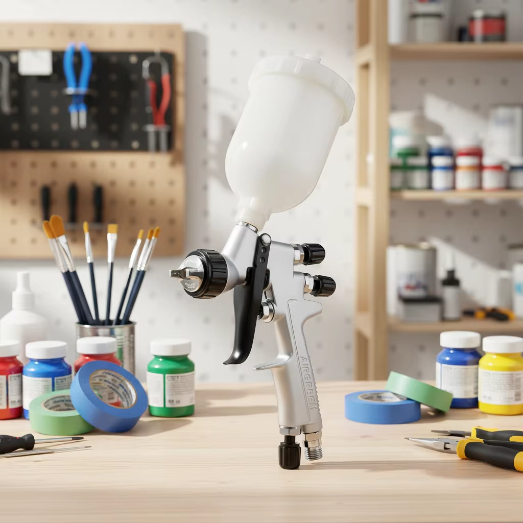 LVLP Pneumatic Spray Gun High Transfer Efficiency