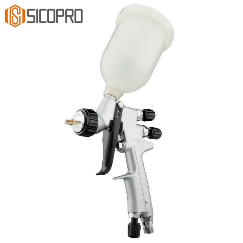 MINI‑888 LVLP Gravity Feed Paint Spray Gun — Compact & Efficient Auto, Furniture & DIY Paint Tool
