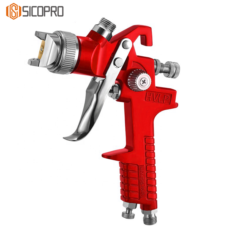 H-827P LVLP Spray Gun with Aluminum Cup