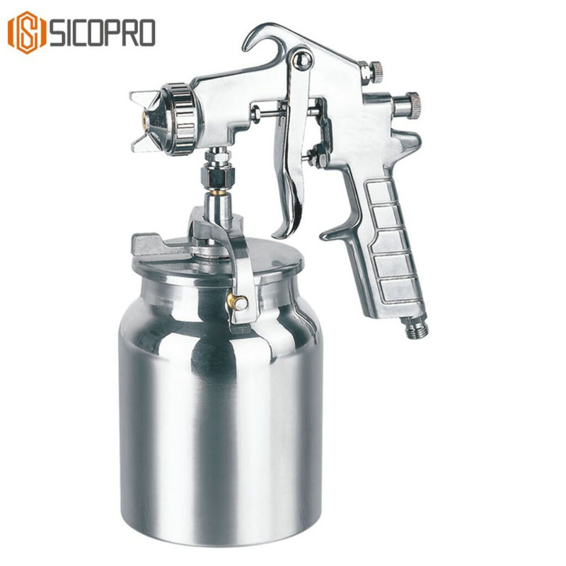 Professional Pneumatic Spray Gun Model PQ‑2 – 1000 ml Suction Feed Aluminum Body with 2.0 mm Nozzle