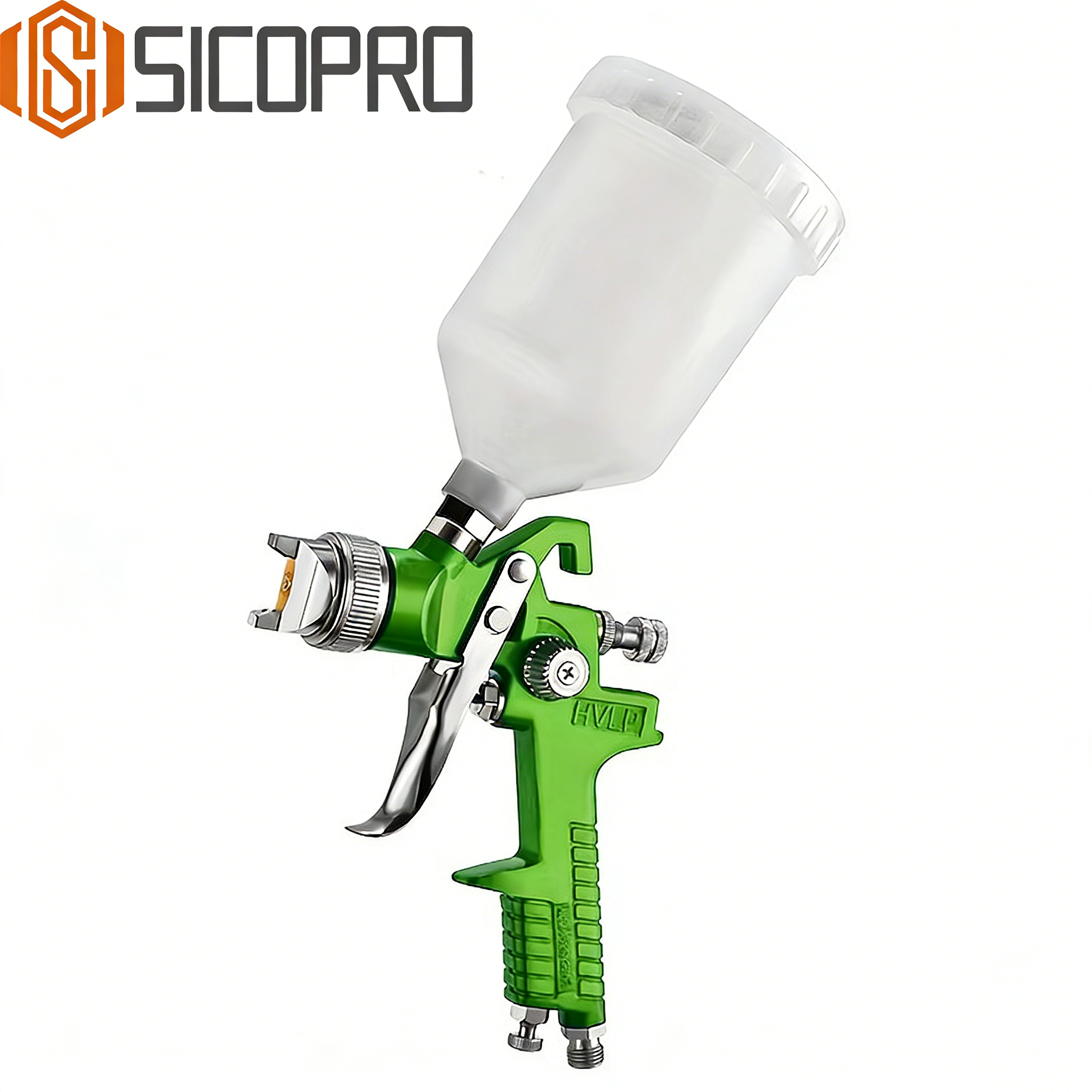 Professional LVLP Spray Gun H-827P-1 - Green