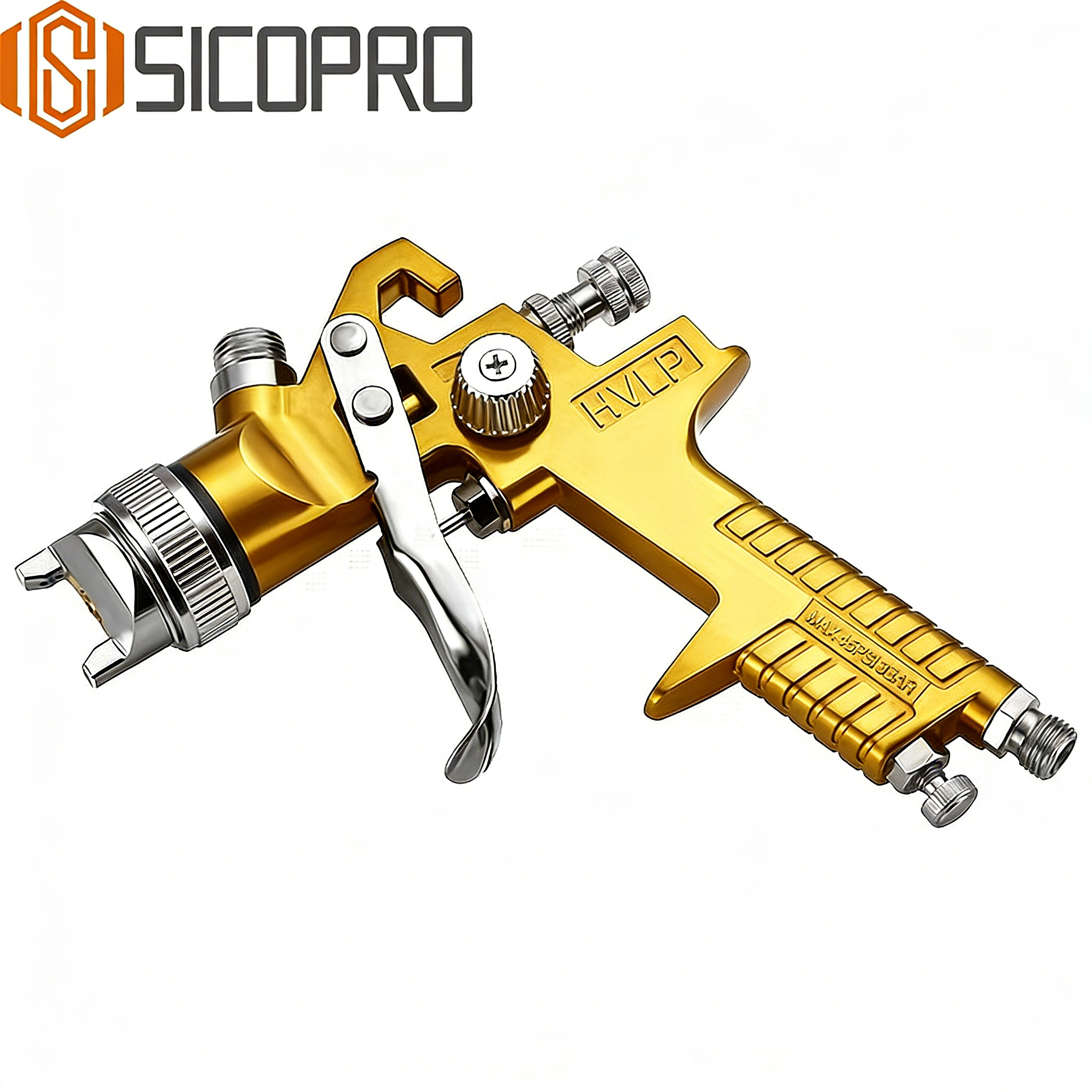Refinished LVLP Spray Gun H-827P-2 - Golden