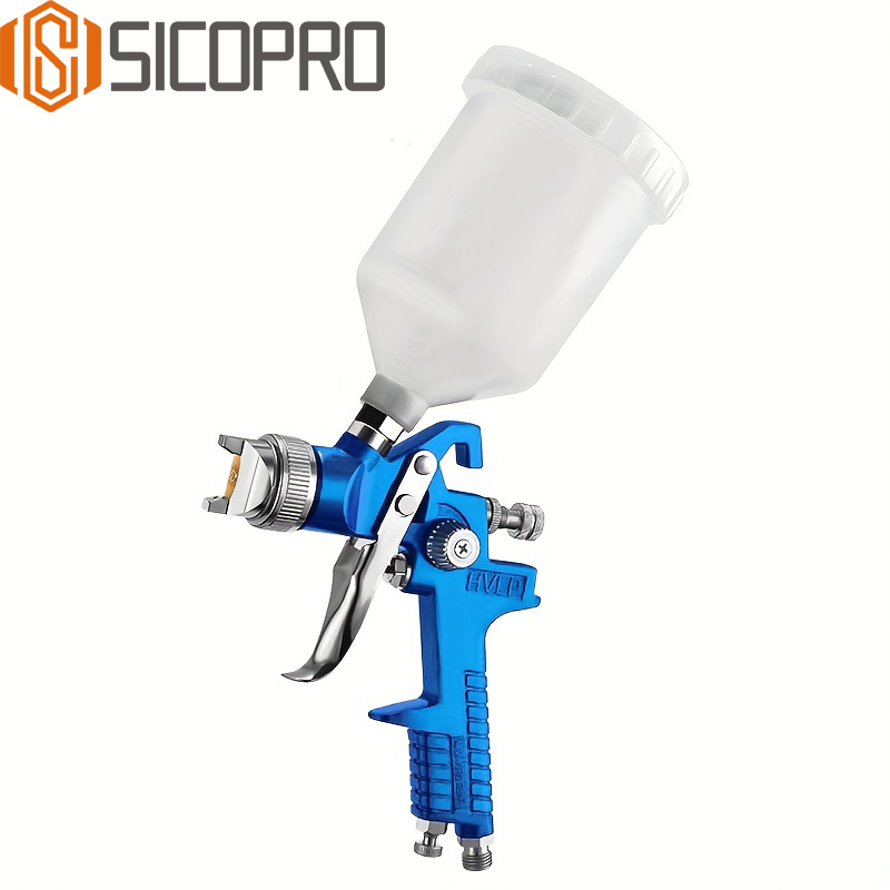 SICOPRO HVLP Spray Gun with Precise Adjustment – Refinished LVLP Gun H-827P for Automotive & Furniture Use