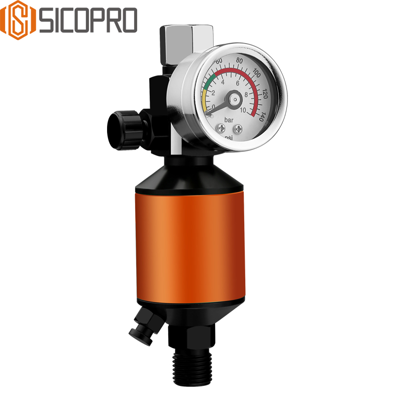 MF-10 Mini Air Regulator with Gauge