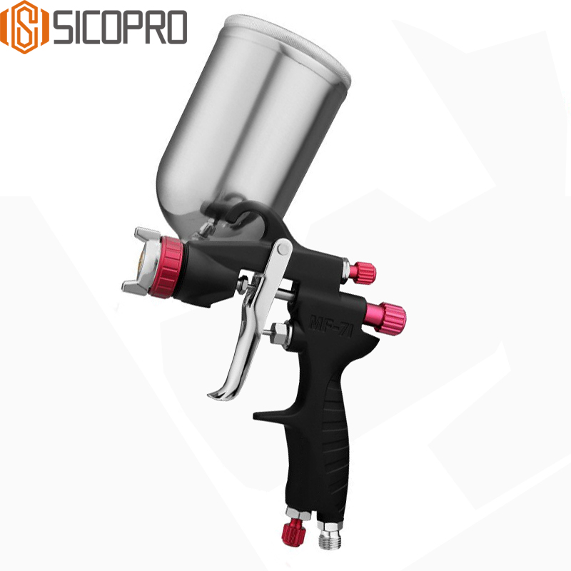 SICOPRO MF-71G LVLP Gravity Feed Spray Gun for Refinished Painting