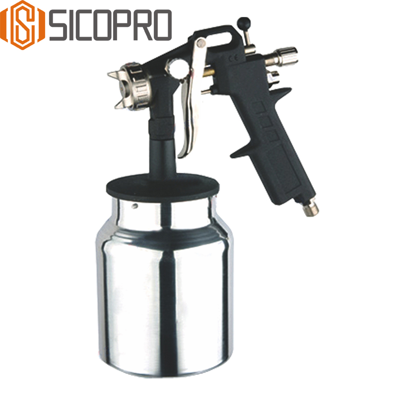 S-990AS LVLP Suction Feed Paint Spray Gun with 1000ml Cup