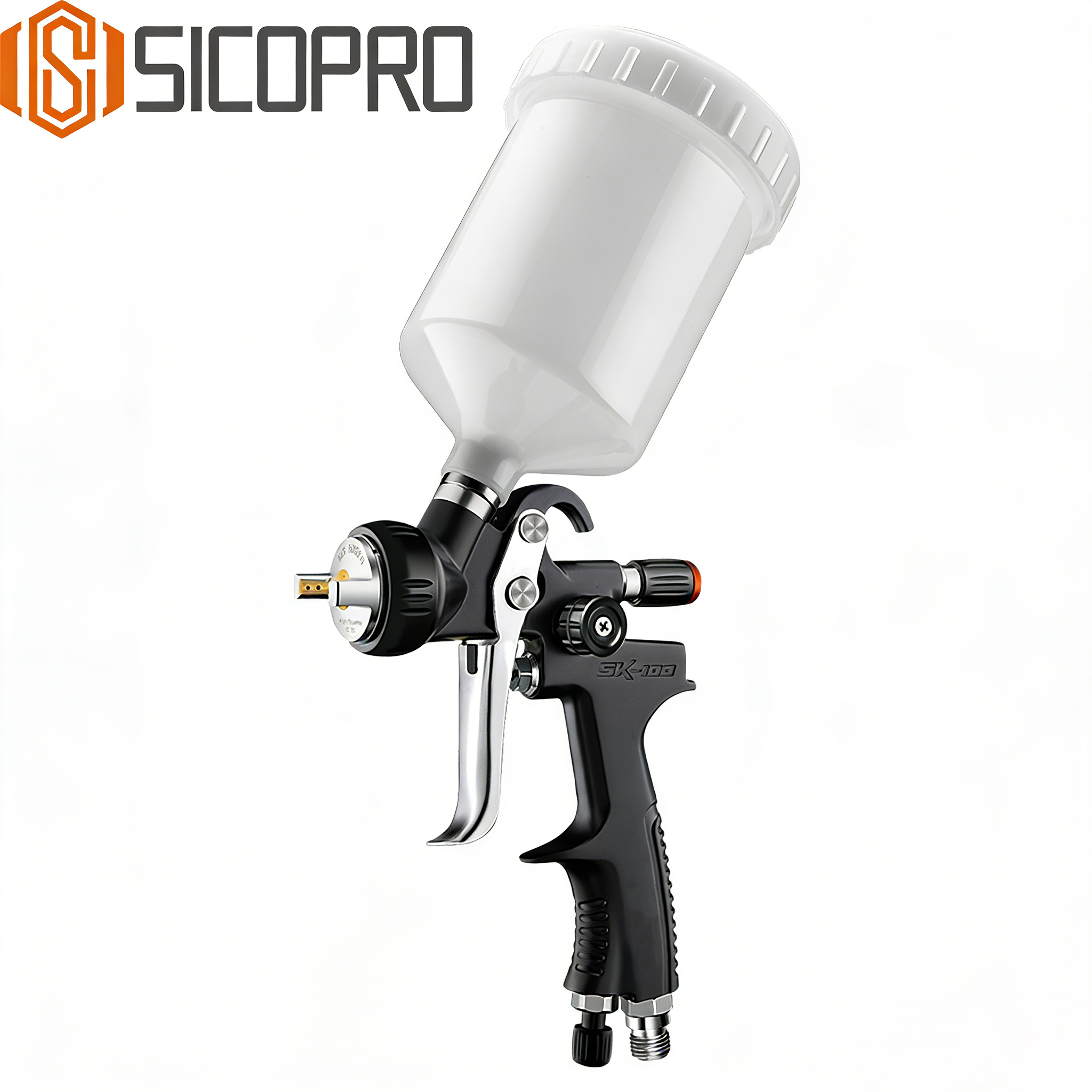 SK-100 Refinished LVLP Spray Gun - Black