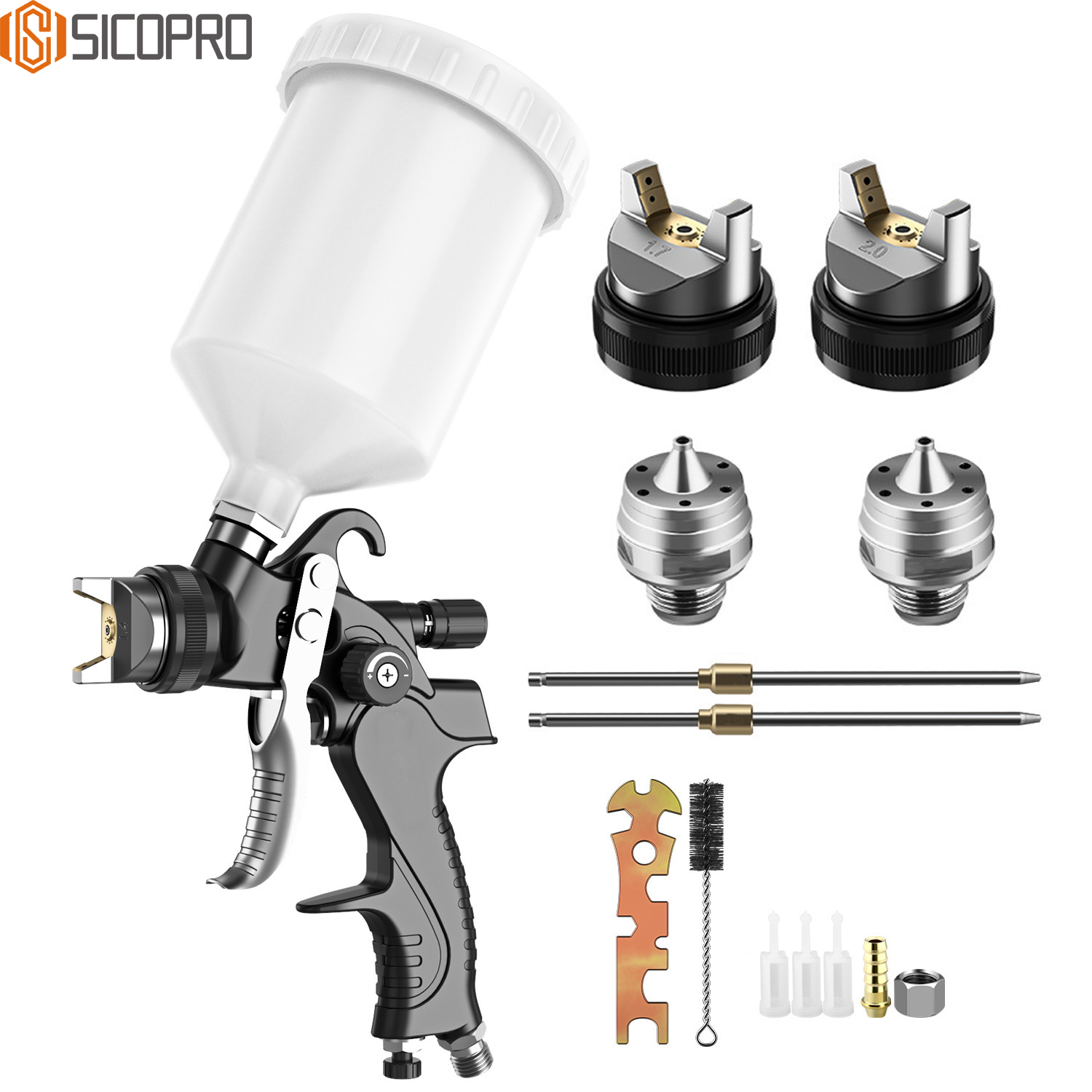 SICOPRO LVLP Spray Gun – SK-2008