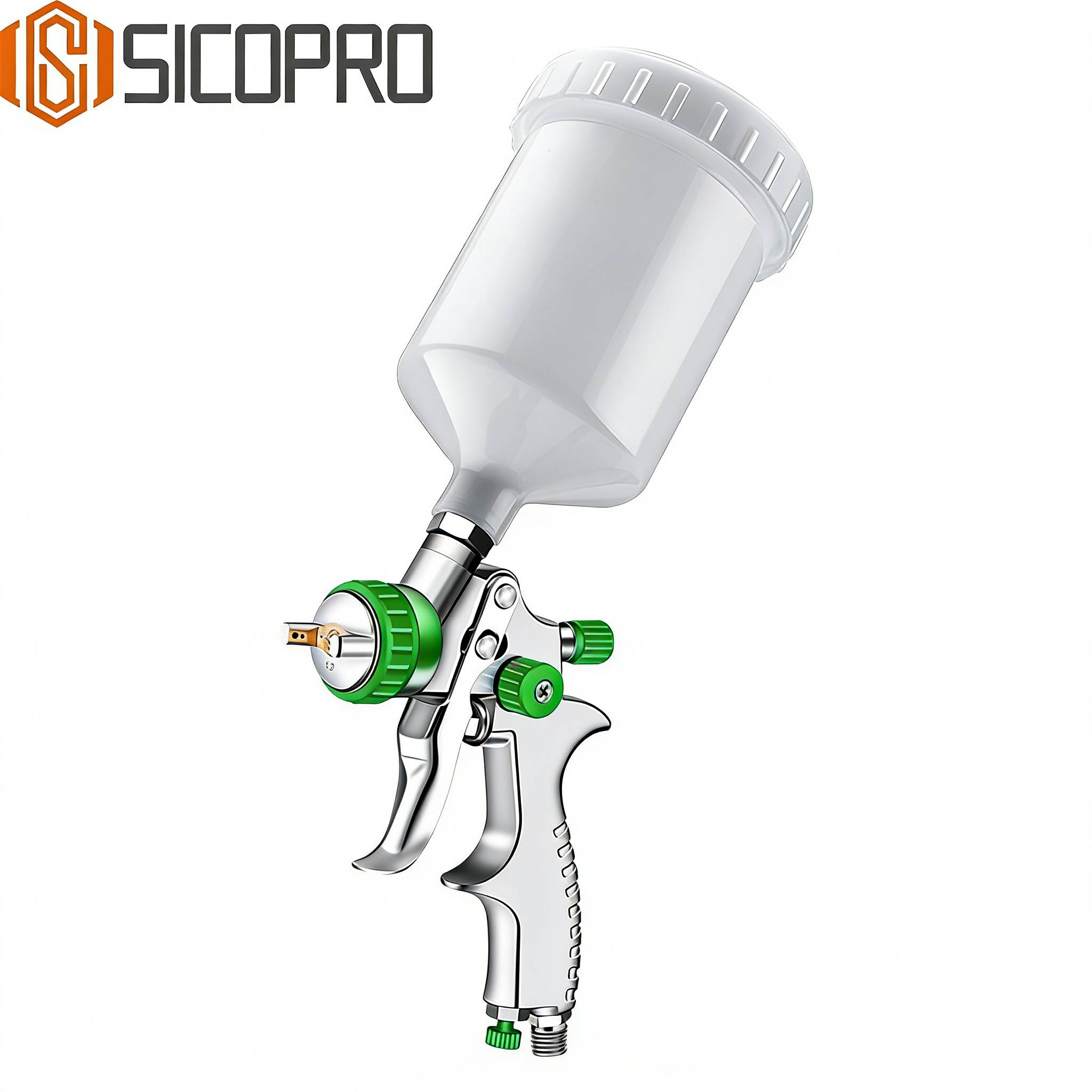 Green HVLP Spray Gun SK-2010A | Automotive & Industrial Coating