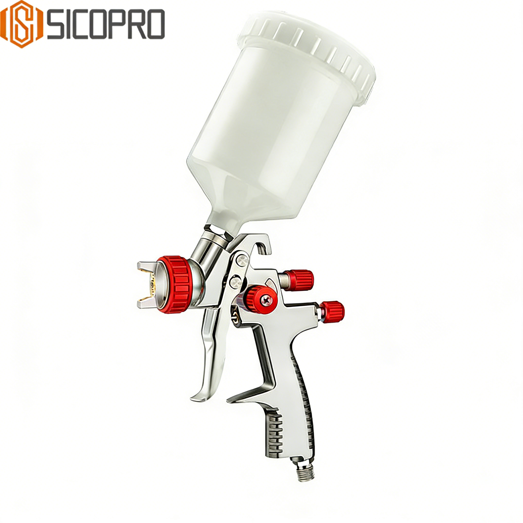 Refinished Painting LVLP Spray Gun SK-2011 - Red