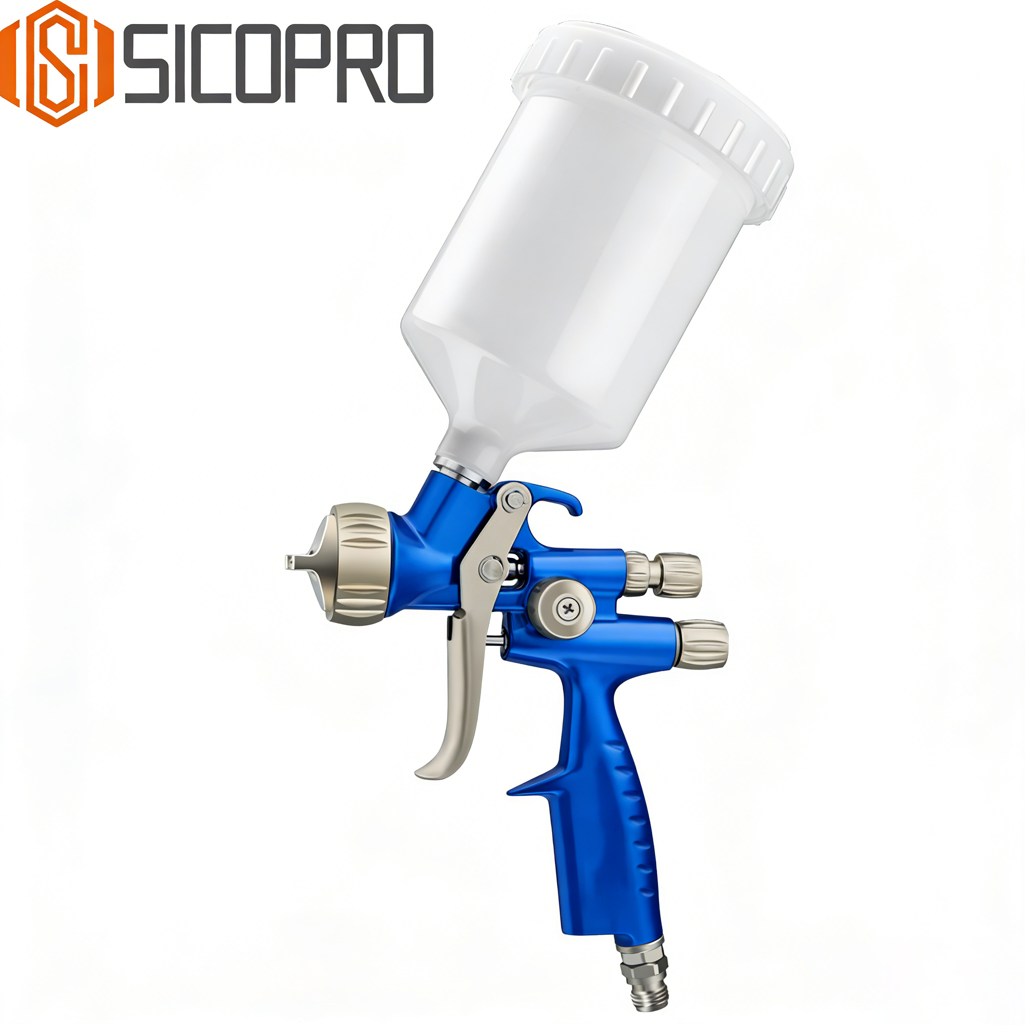 SK‑335DL LVLP Spray Gun – Blue