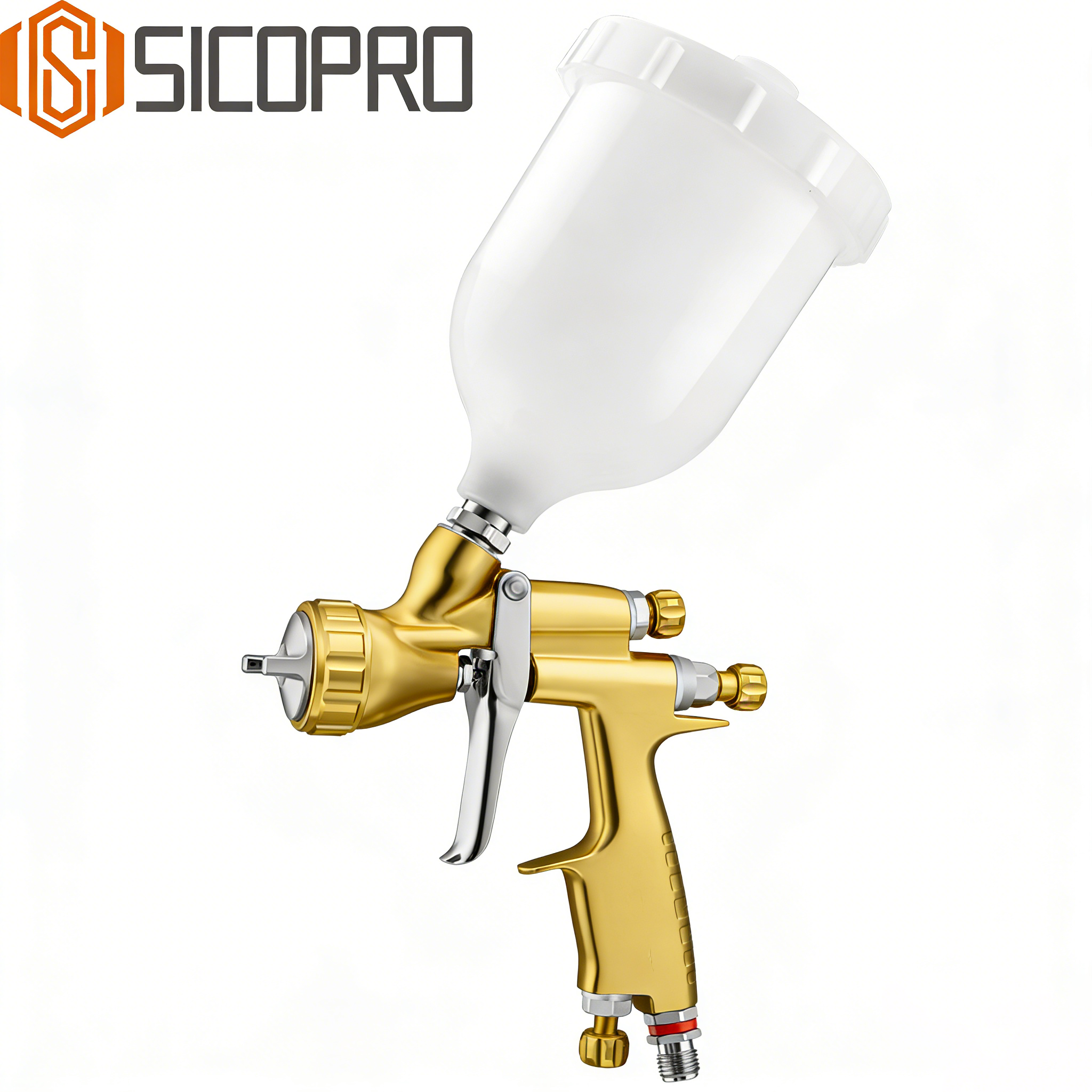 SICOPRO SK-735 LVLP Spray Gun - Golden