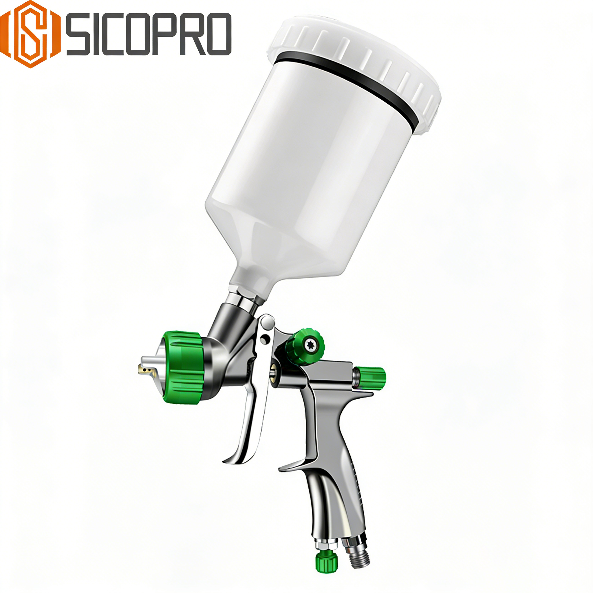 SK-80 GREEN LVLP Spray Gun – Fine Finish Refinish Sprayer