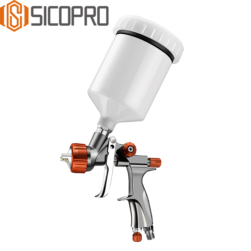 SK-GT80 LVLP Spray Gun - High Precision Refinish Tool with Splatter Design