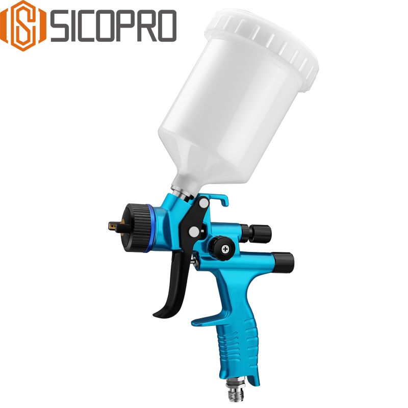 SK2021 LVLP High Atomization Spray Gun - Blue Body