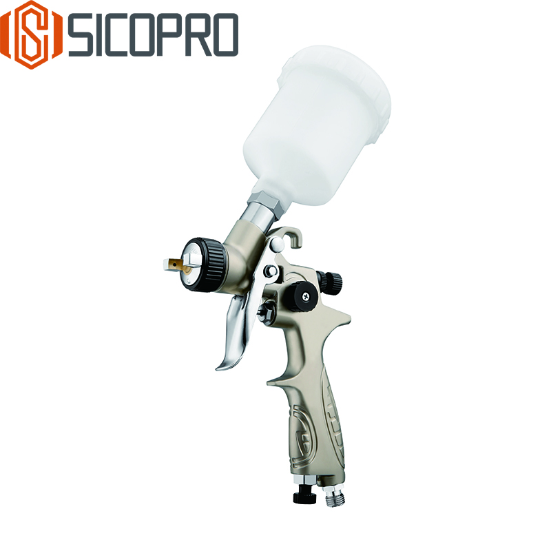Mini LVLP Spray Gun MINI887 for Precision Touch-Up & Small Jobs