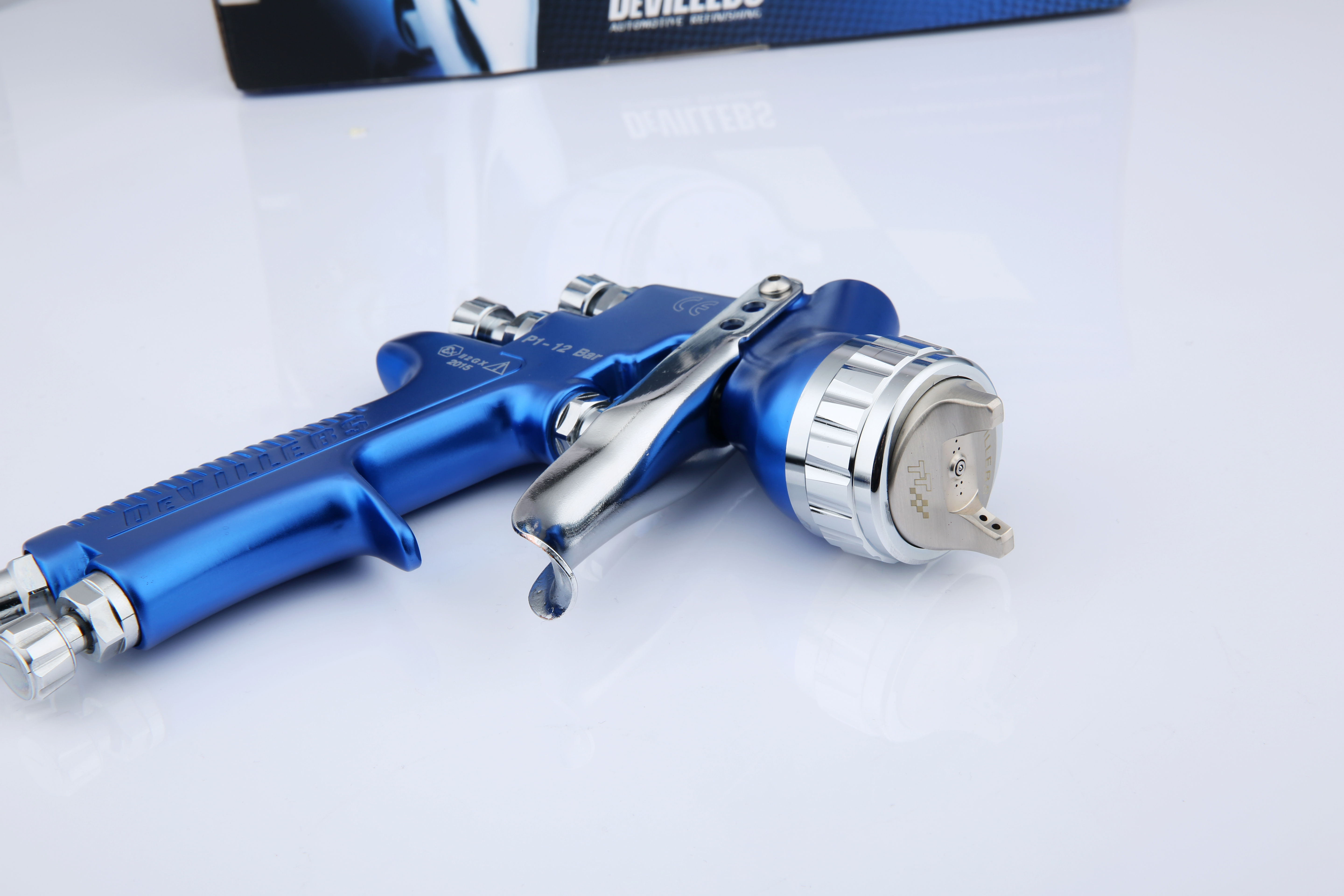 Pistola de Pintura LVLP Profissional – Para Automóveis, Móveis e Madeira