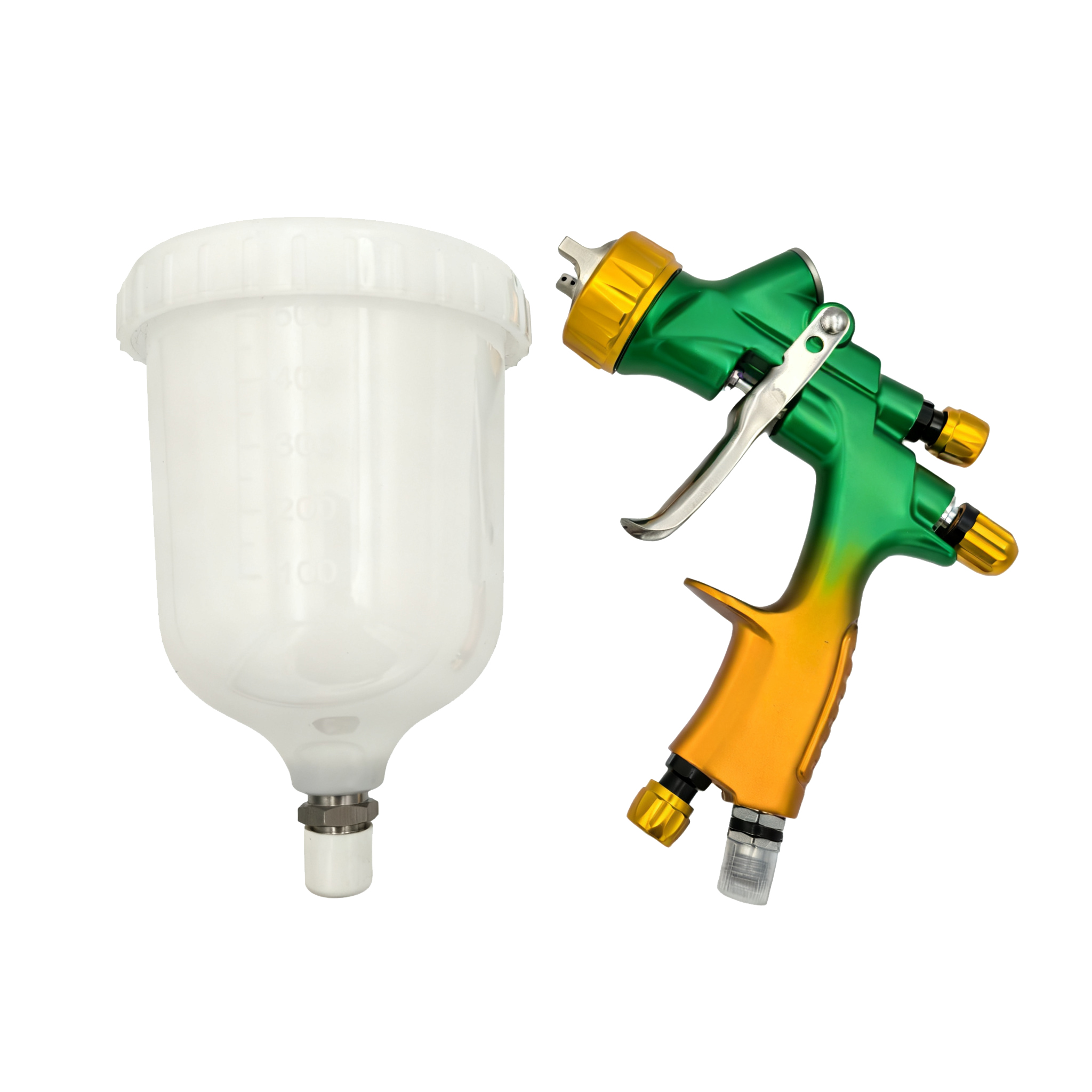 V-8007 LVLP Automotive Refinish Spray Gun – High Precision Low Pressure Paint Sprayer