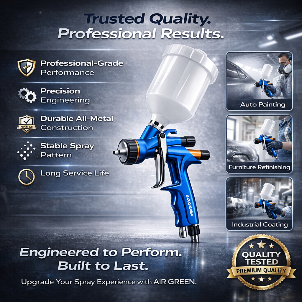 LVLP Automotive Paint Spray Gun 1.4mm Nozzle Professional Gravity Feed Coating Tool