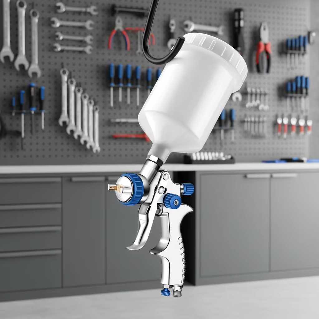 SK-2010 LVLP Spray Gun Industrial Gravity Feed Paint Sprayer