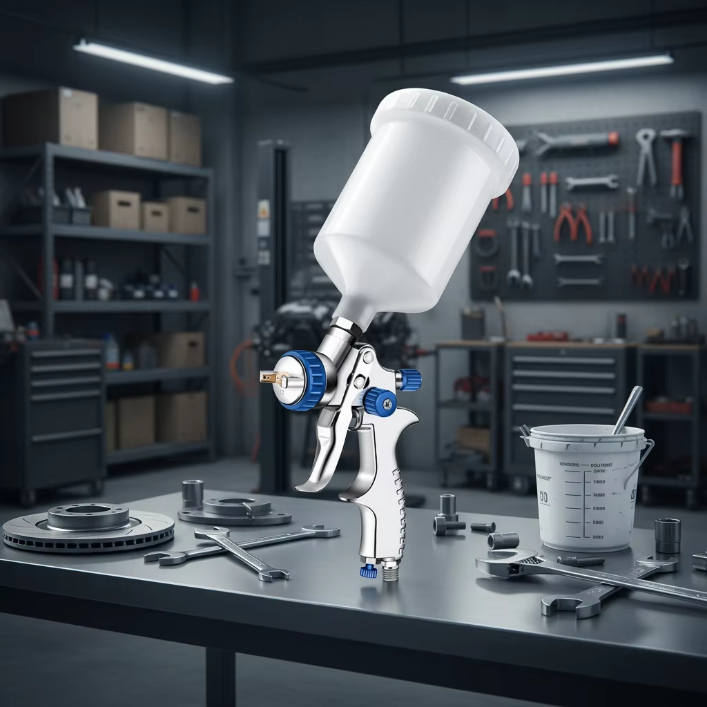 SK-2010 LVLP Spray Gun Precision Gravity Feed Paint Sprayer