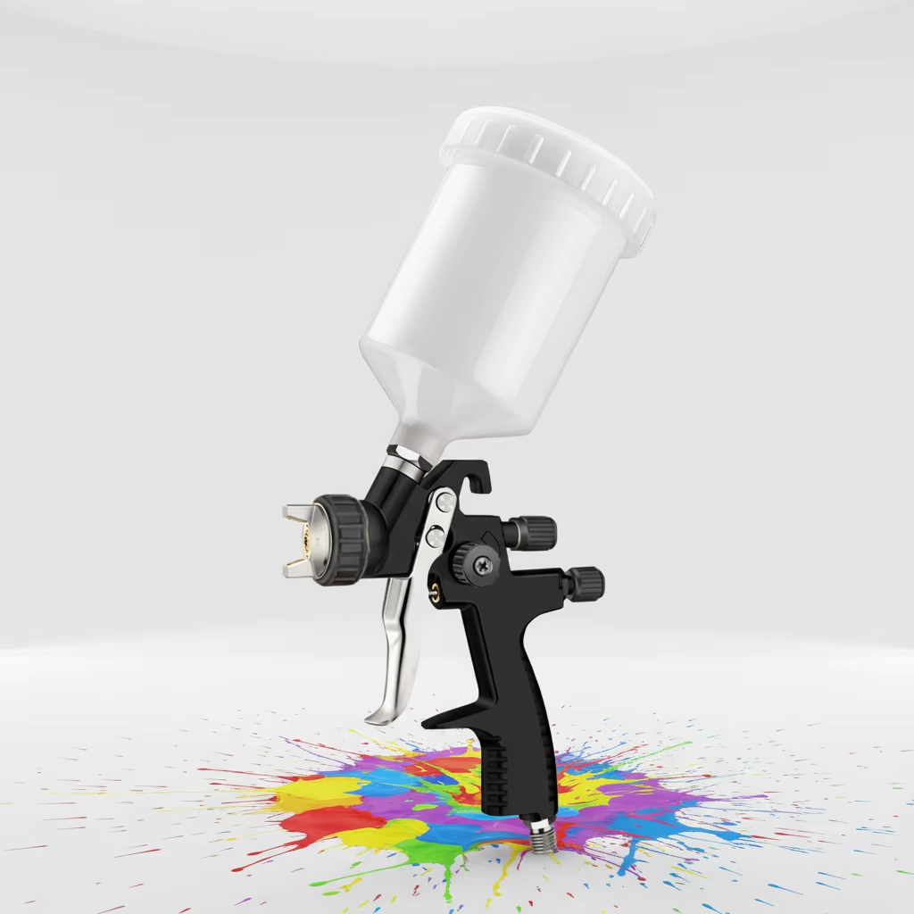 SK-2011 LVLP Spray Gun 1.3mm Gravity Feed Automotive Paint Spray Gun