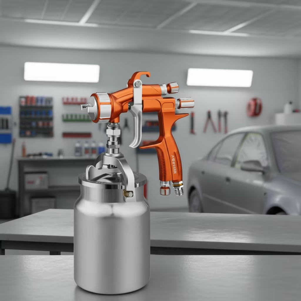 Durable Gravity Feed LVLP Spray Gun for Automotive Repair Work: Practical Usage Guide