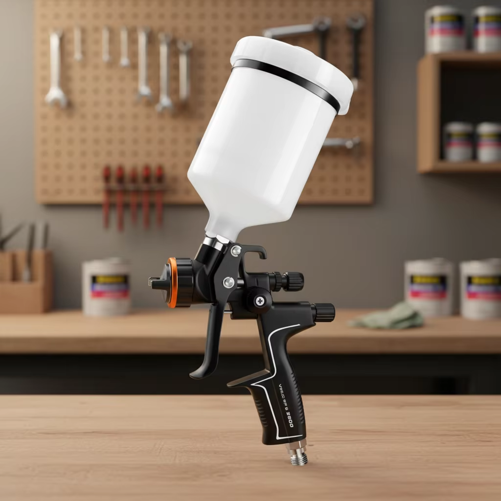 SK-5800B LVLP Gravity Feed Spray Gun for Professional Painting Air Spray Gun Tool