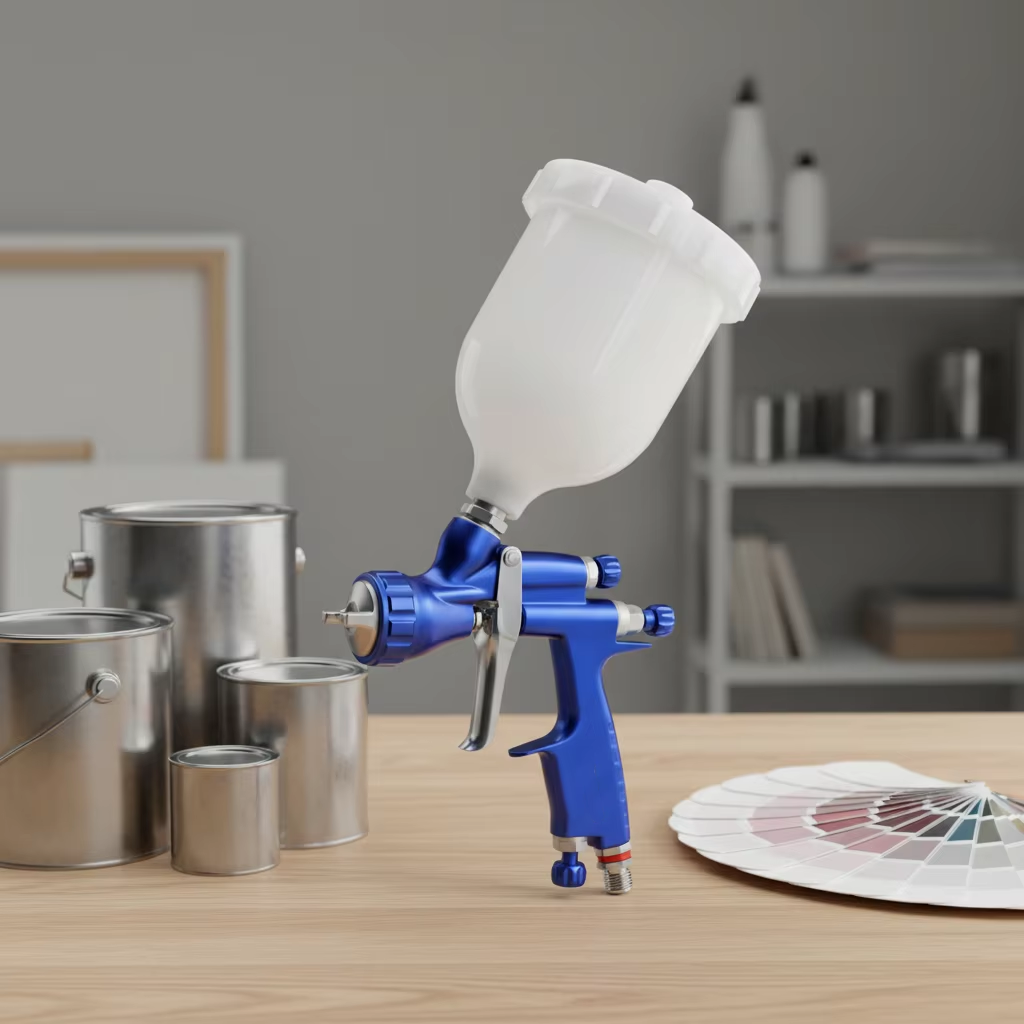 Enhanced Control Strategies with Gravity Feed LVLP Spray Guns for Vehicle Body Work