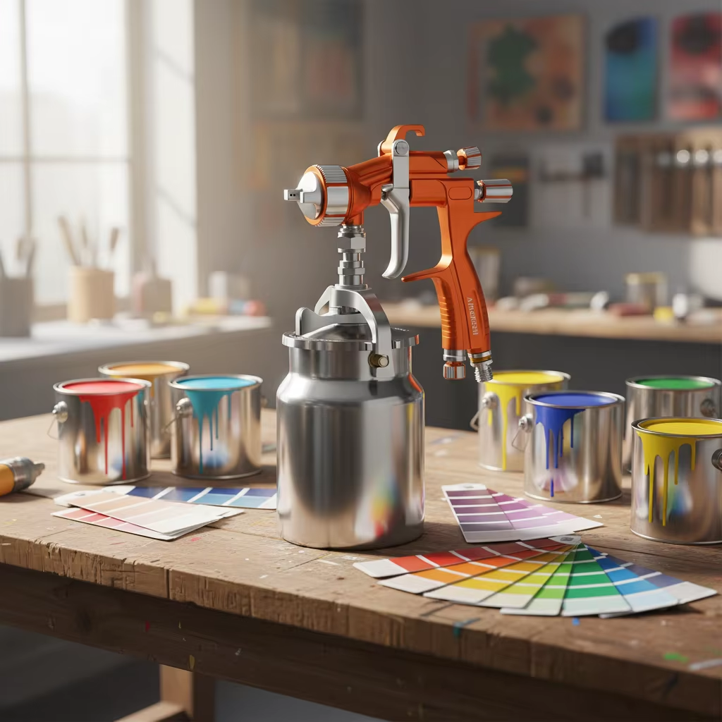 Gravity Feed LVLP Spray Gun for Precise Car Surface Coating: Expert Tips and Methods