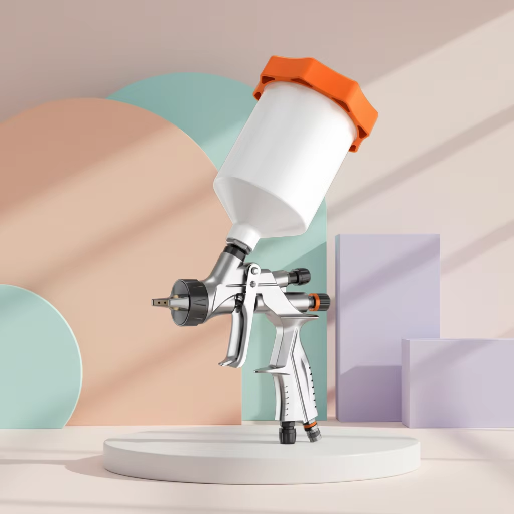 SK-200 LVLP Spray Gun Gravity Feed Professional Air Spray Gun for Car Paint