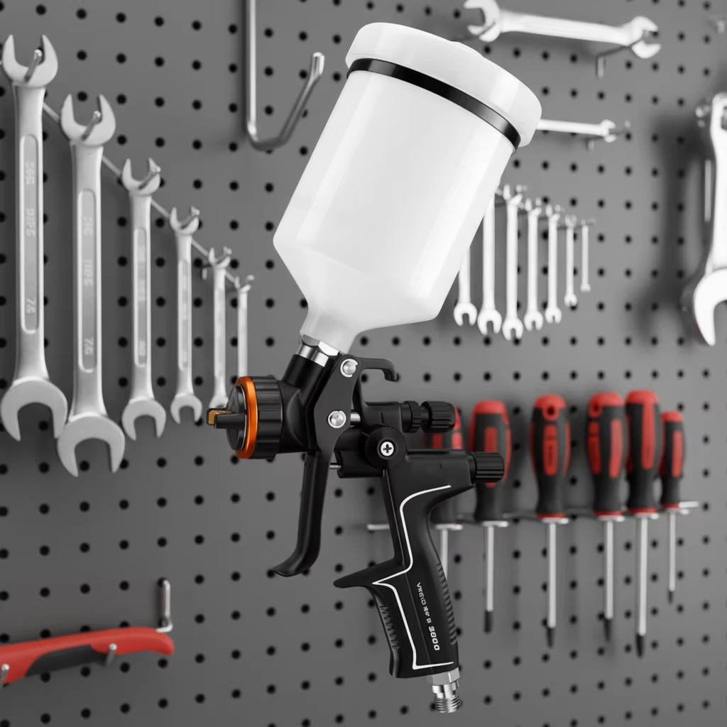 SK-5800B LVLP Spray Gun Gravity Feed Professional Air Spray Gun for Automotive Refinishing