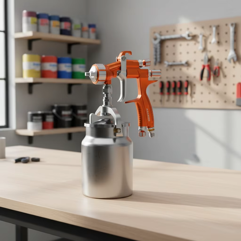 SK-UVU LVLP Spray Gun Professional Air Spray Gun for Automotive Painting