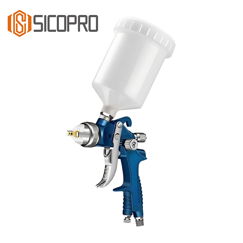 SK-897 Blue LVLP Gravity Spray Gun