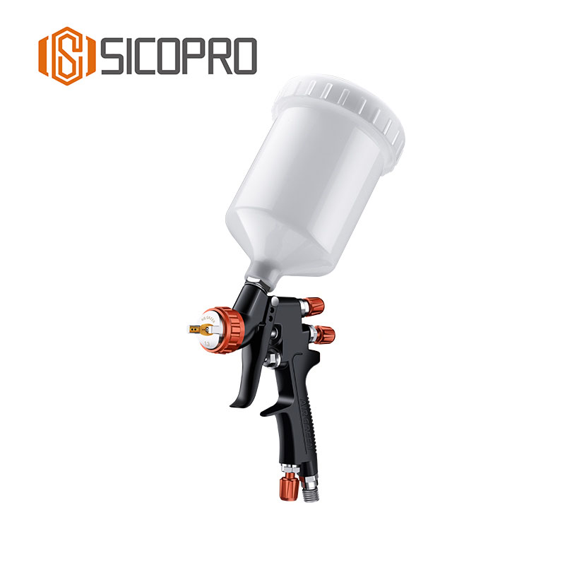 SICOPRO SK-791 LVLP Spray Gun - High Transfer Gravity Feed Sprayer
