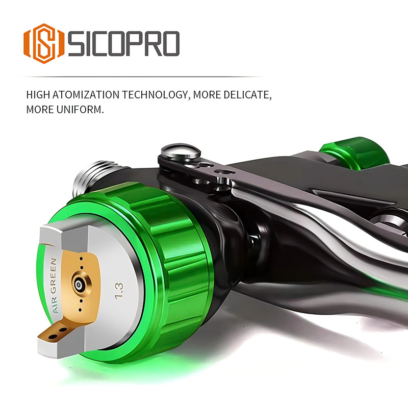 High-Efficiency LVLP Gravity Feed Spray Gun | Automotive, Furniture & Hardware Coating Tool