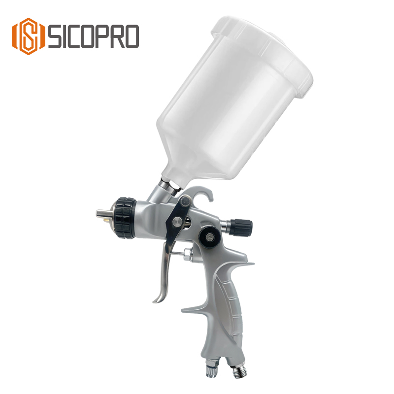 SK-92 LVLP Gravity Spray Gun with Plastic Cup