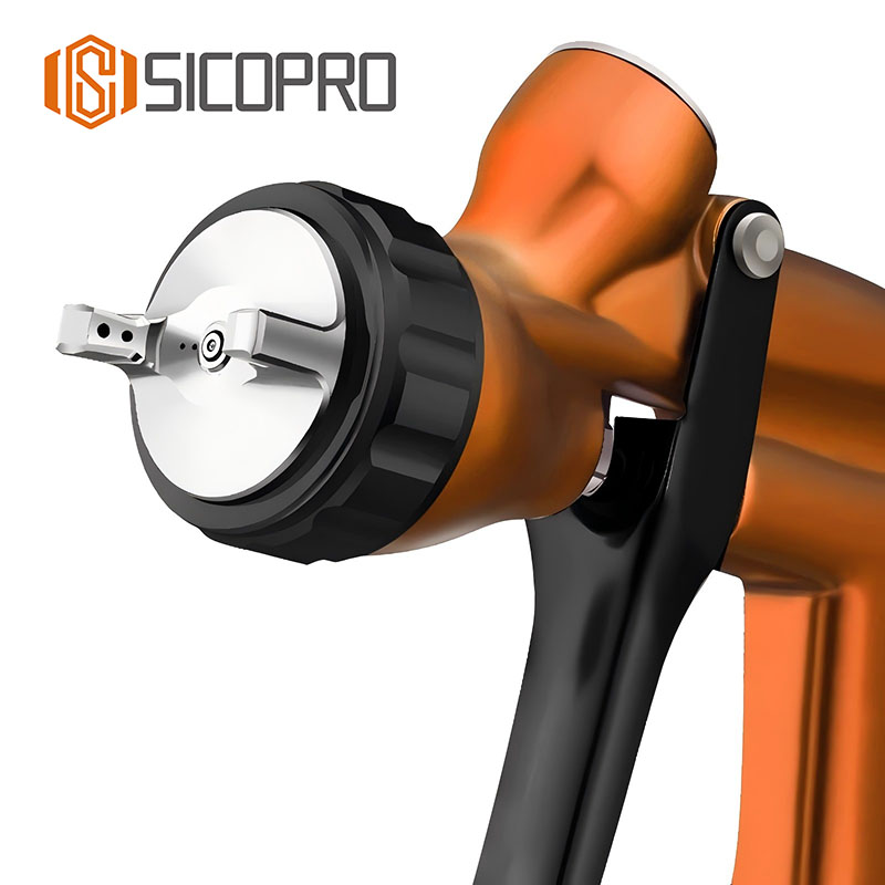 Refinished LVLP Spray Gun with High Transfer Efficiency – Model SK-735