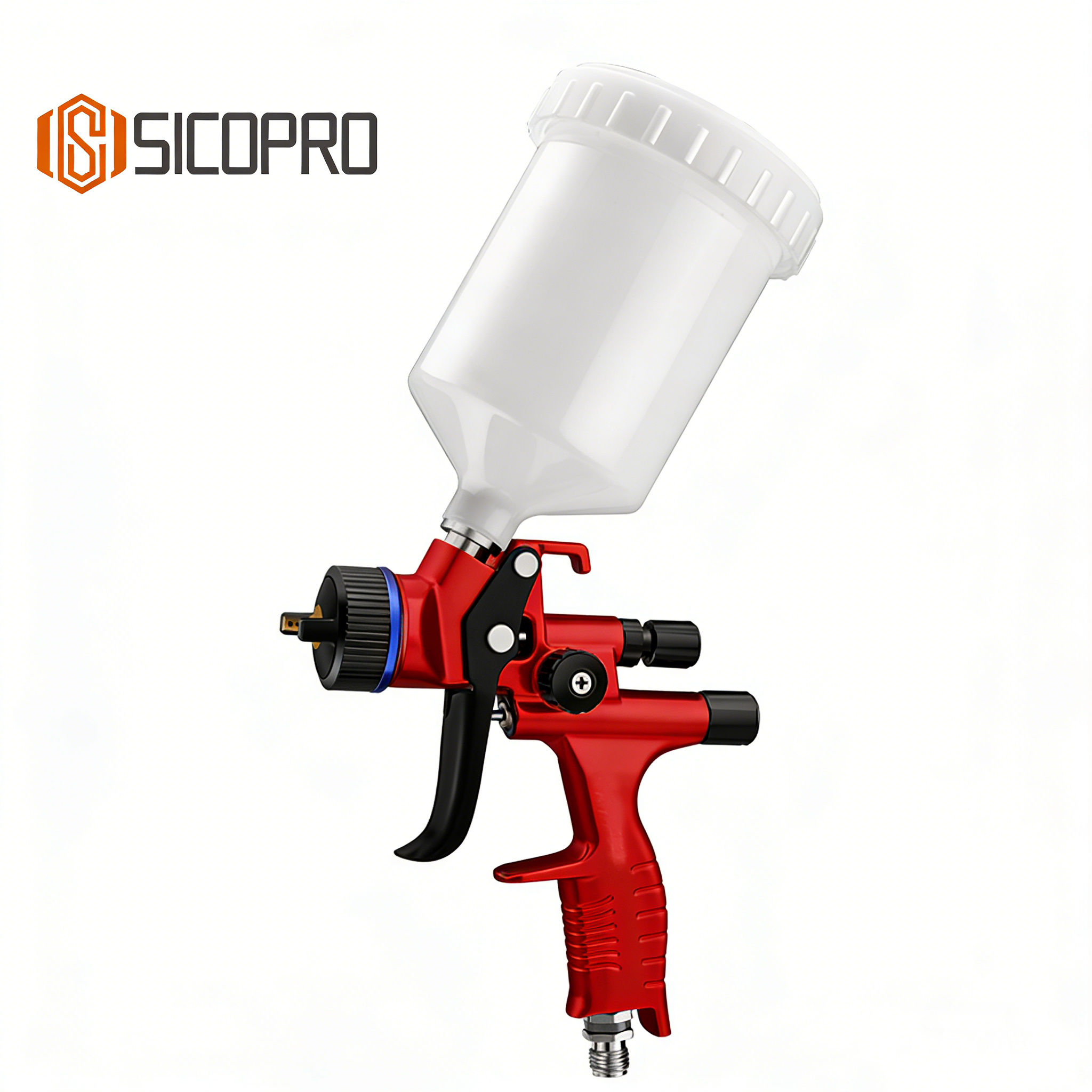 SK2021 LVLP Gravity Feed Spray Gun - High Efficiency Refinishing Tool