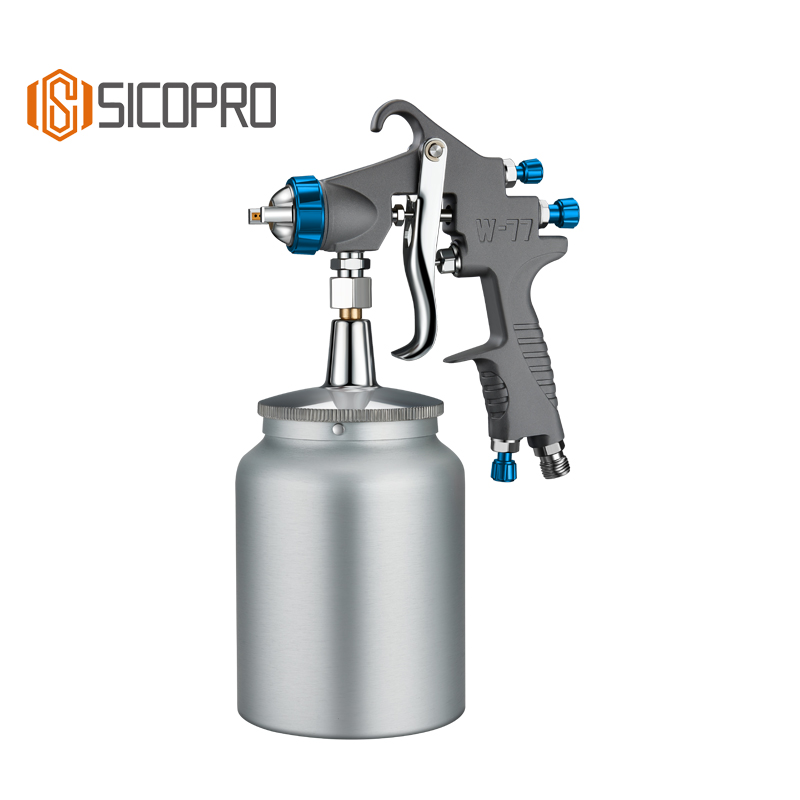 W-77S LVLP Spray Gun with Suction Cup – Industrial Refinish Sprayer