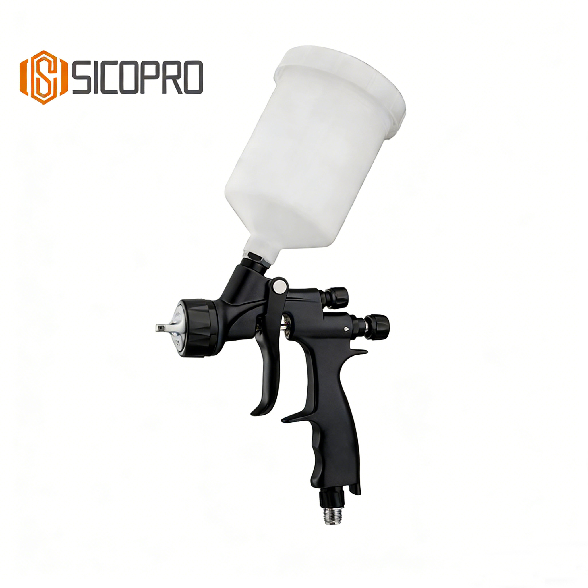 CV1S Black LVLP Automotive Refinishing Spray Gun