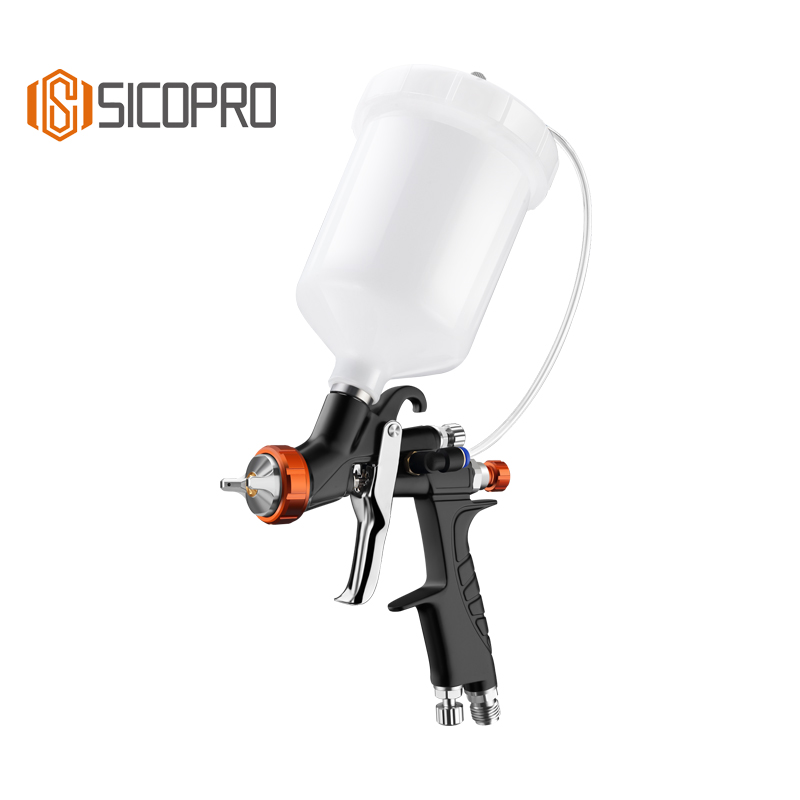 SK100 LVLP Spray Gun – High Efficiency Gravity Feed Paint Sprayer