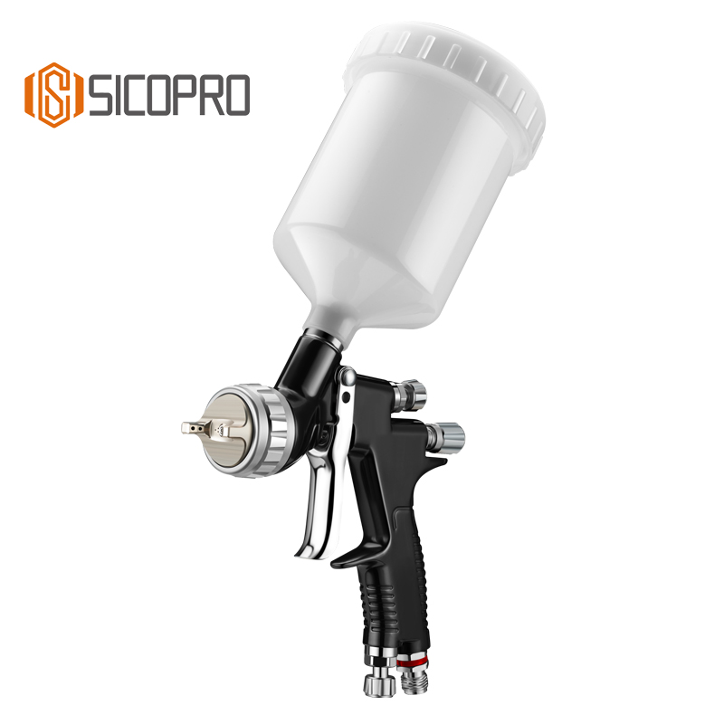 TES High Atomization LVLP Gravity Spray Gun for Automotive Refinishing
