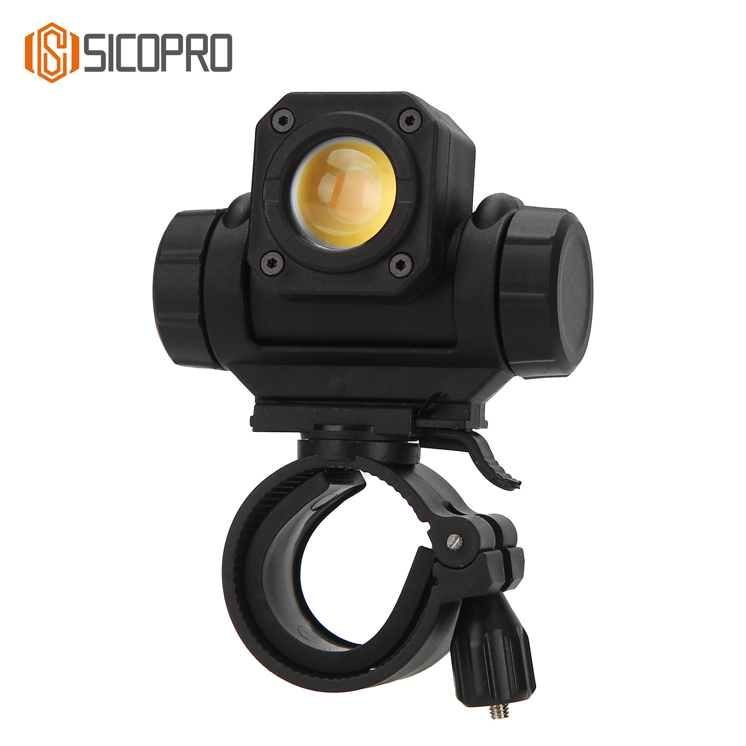 SICOPRO Spray Gun LED Light – Universal Mounting Light for Paint Guns, High-Intensity COB Beam