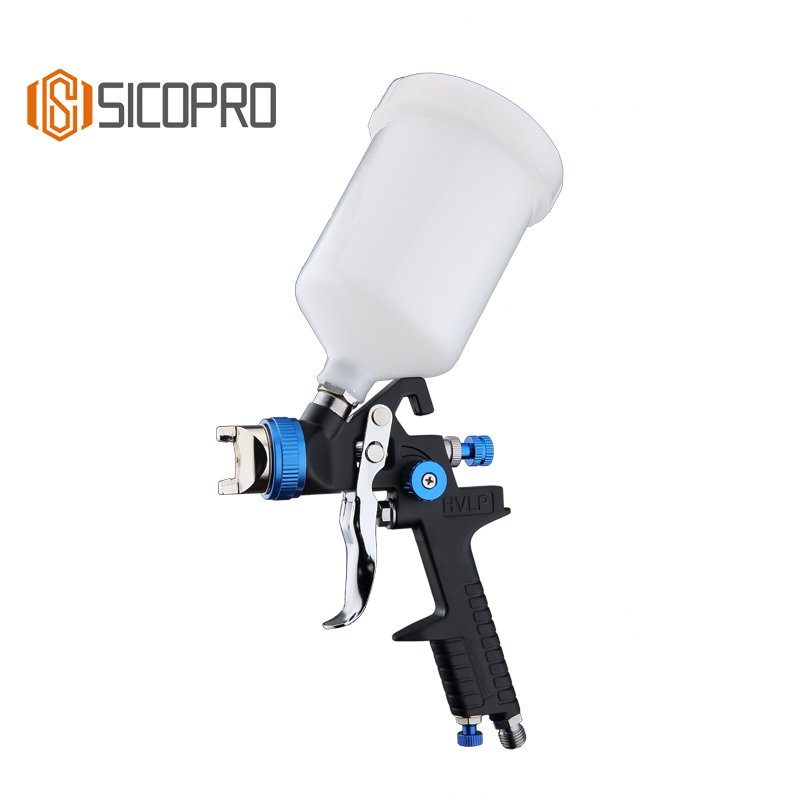 H-827 LVLP Gravity Feed Spray Gun for Professional Finishing