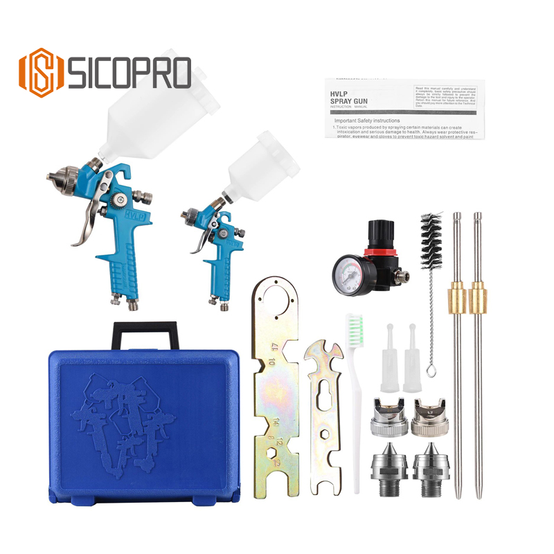 H827P Spray Gun Kit HVLP Spray Gun Set with Accessories – Professional Painting Kit